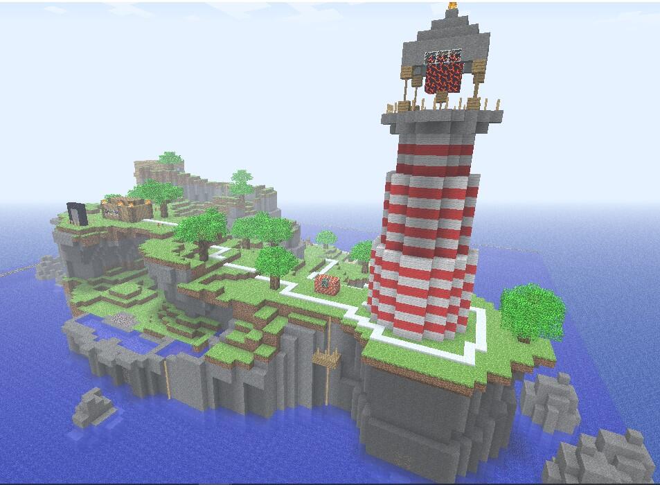 ttt_minecraft_b5 map (port of a java recreation)