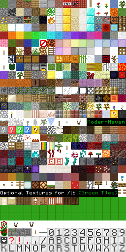 ModernHaven - A modern themed texture pack for the ClassicHaven Server!