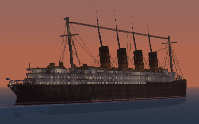 Rebuild of the RMS Lusitania
