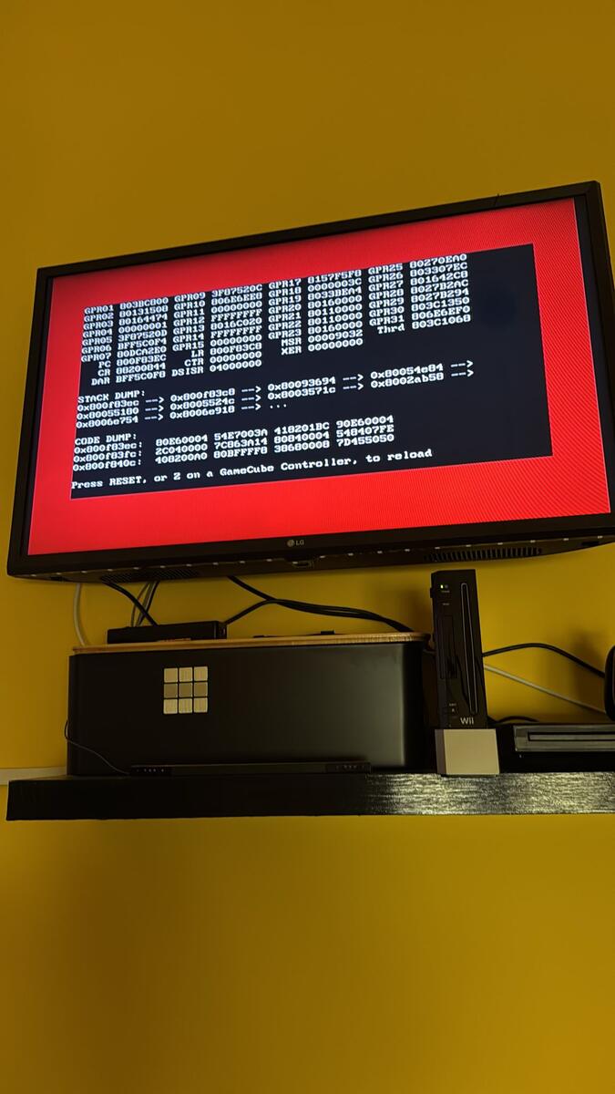 i keep getting some kind of dump error and this scares me
